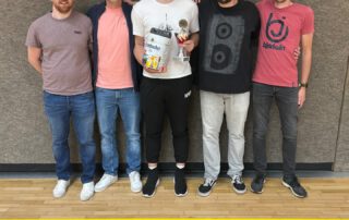 André Weckwerth gewinnt die Badminton-Vereinsmeisterschaften 2025 im Herreneinzel