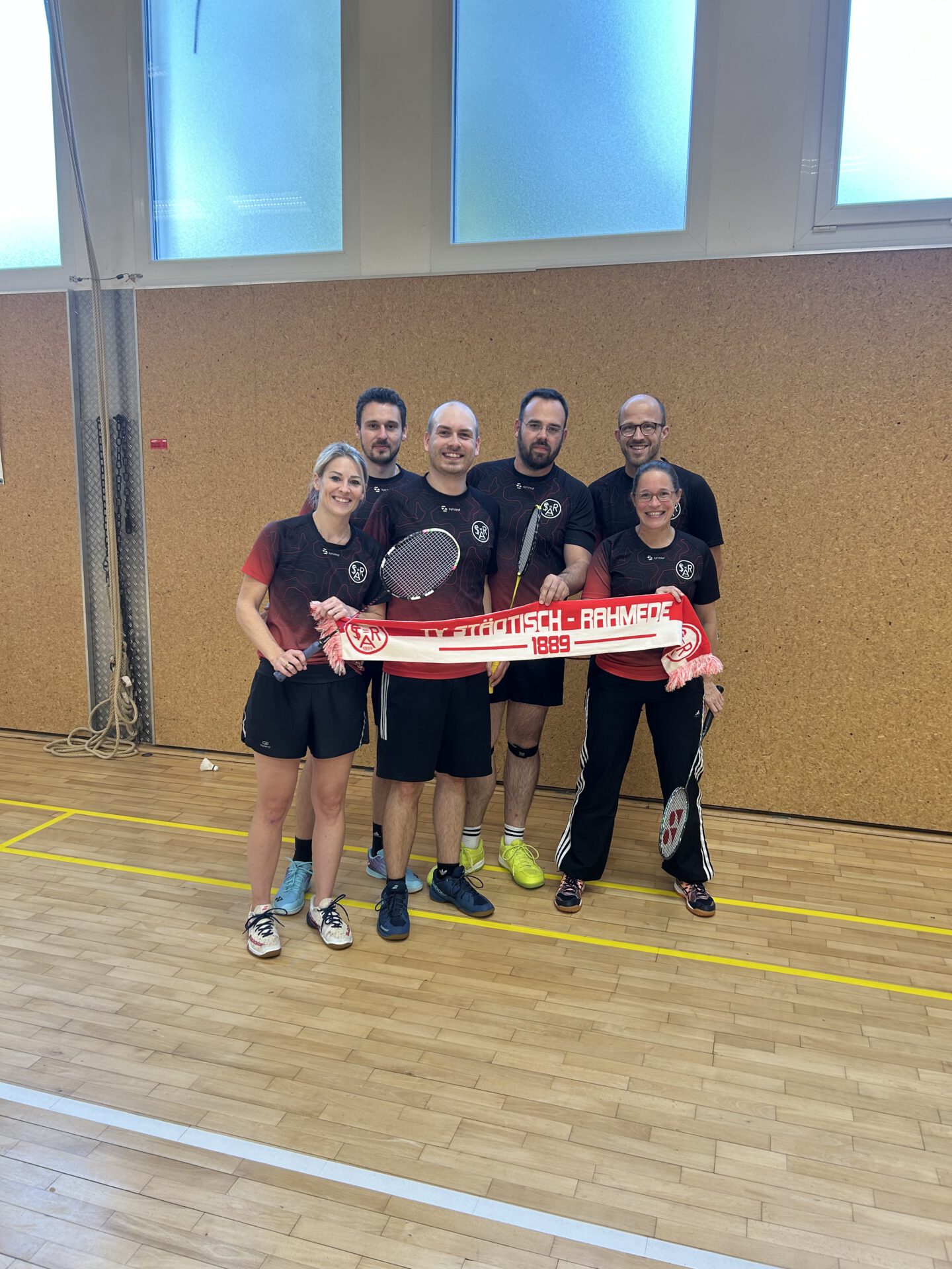 Mannschaftsbild der zweiten Mannschaft beim Spiel gegen den GSV Fröndenberg